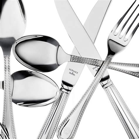 versace spoon fork set|Versace rosenthal sets.